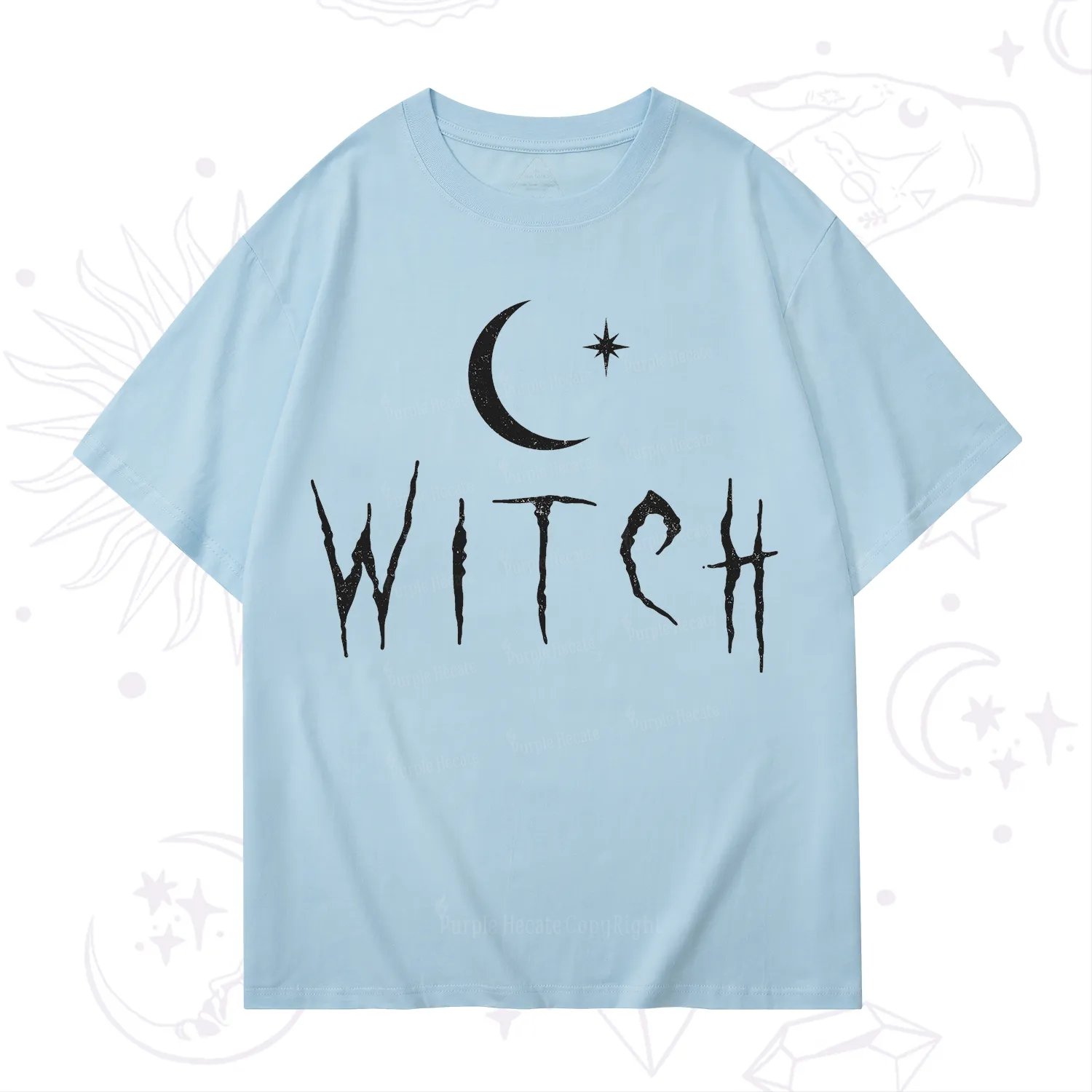 Purplehecate Witchy Moon T-Shirt