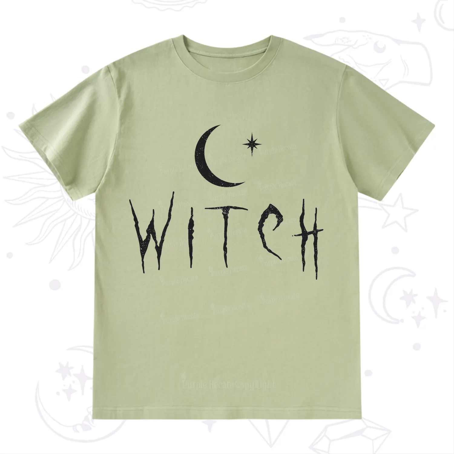 Purplehecate Witchy Moon T-Shirt