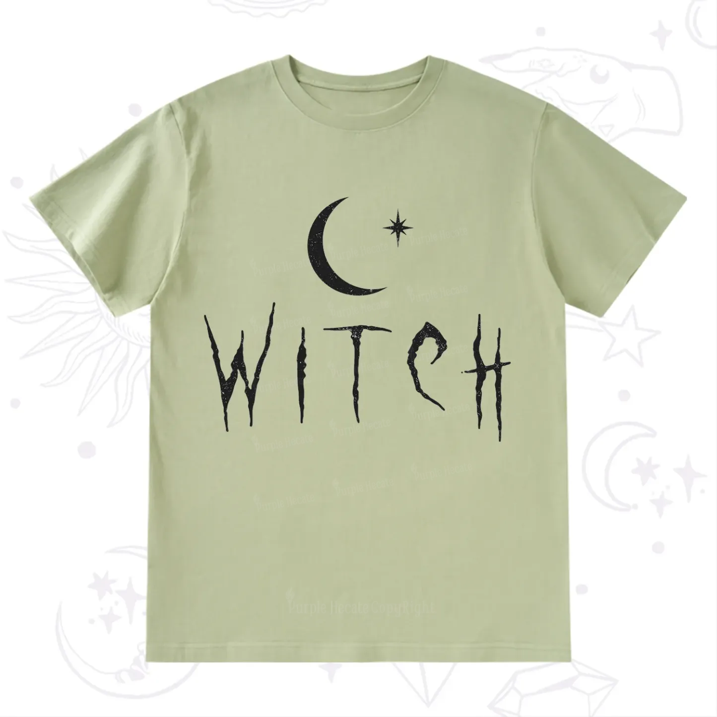 Purplehecate Witchy Moon T-Shirt
