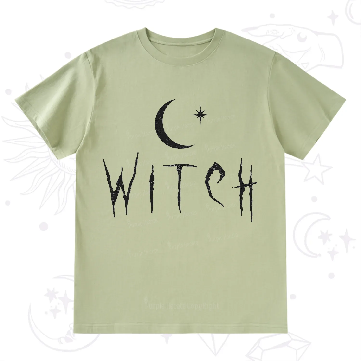 Purplehecate Witchy Moon T-Shirt