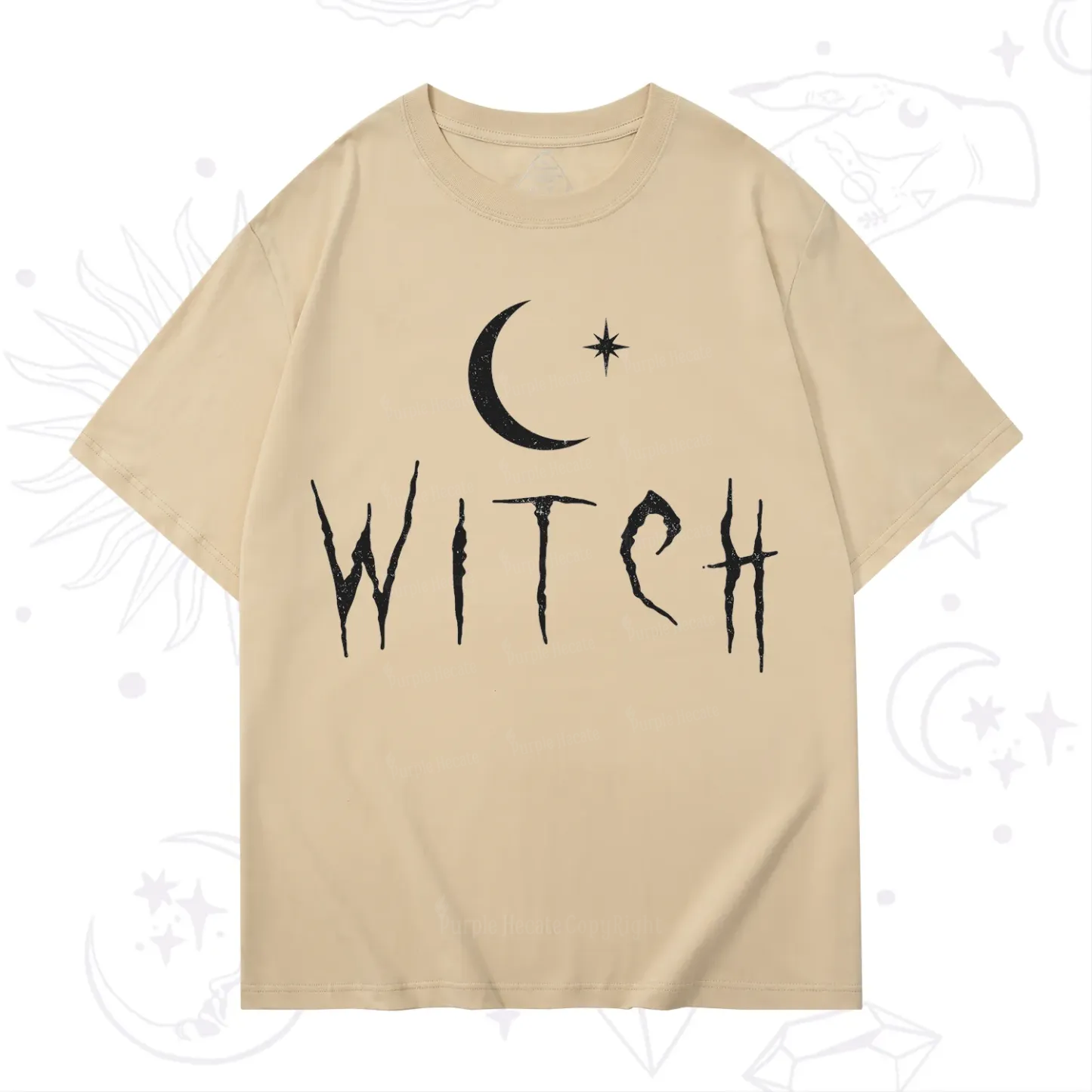 Purplehecate Witchy Moon T-Shirt