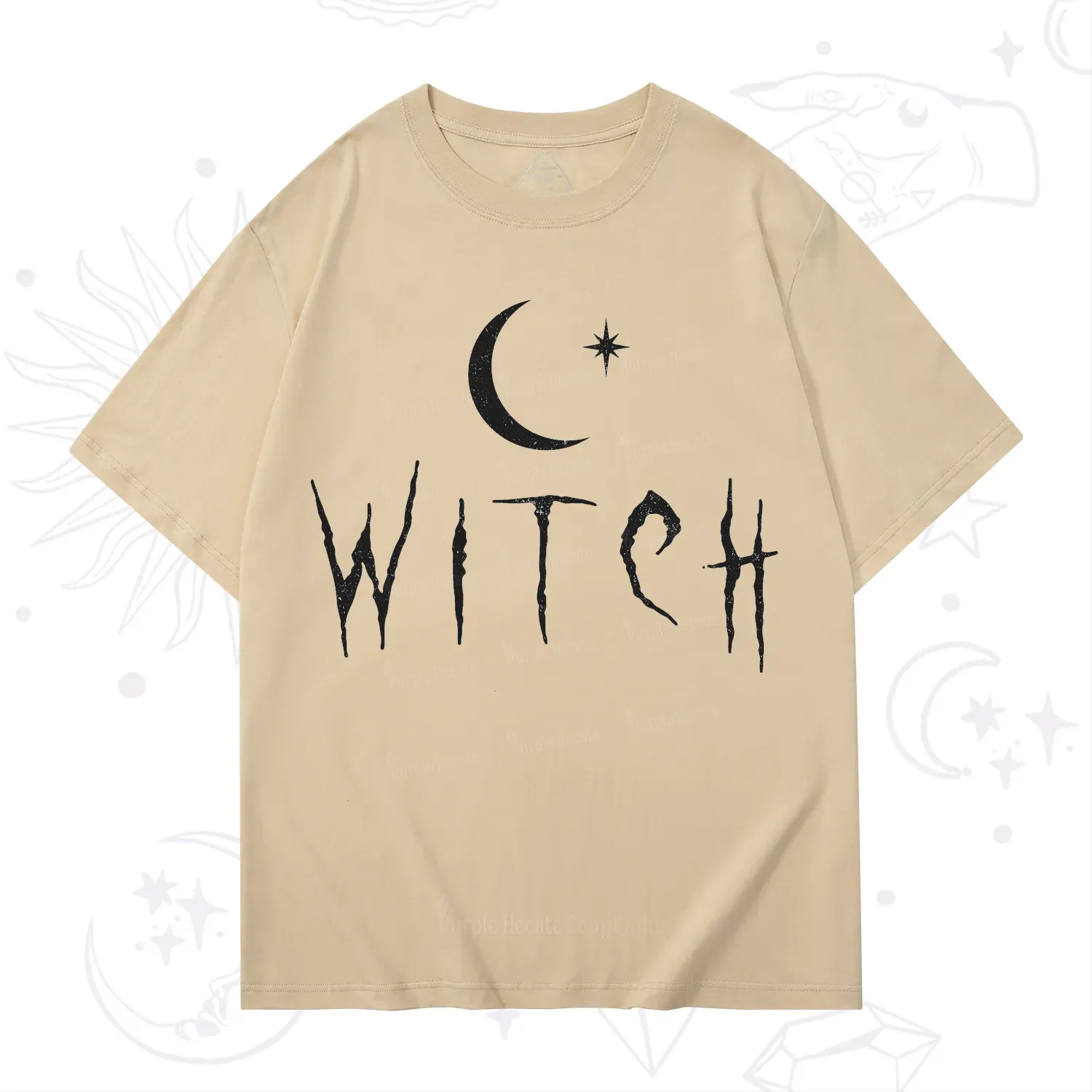 Purplehecate Witchy Moon T-Shirt