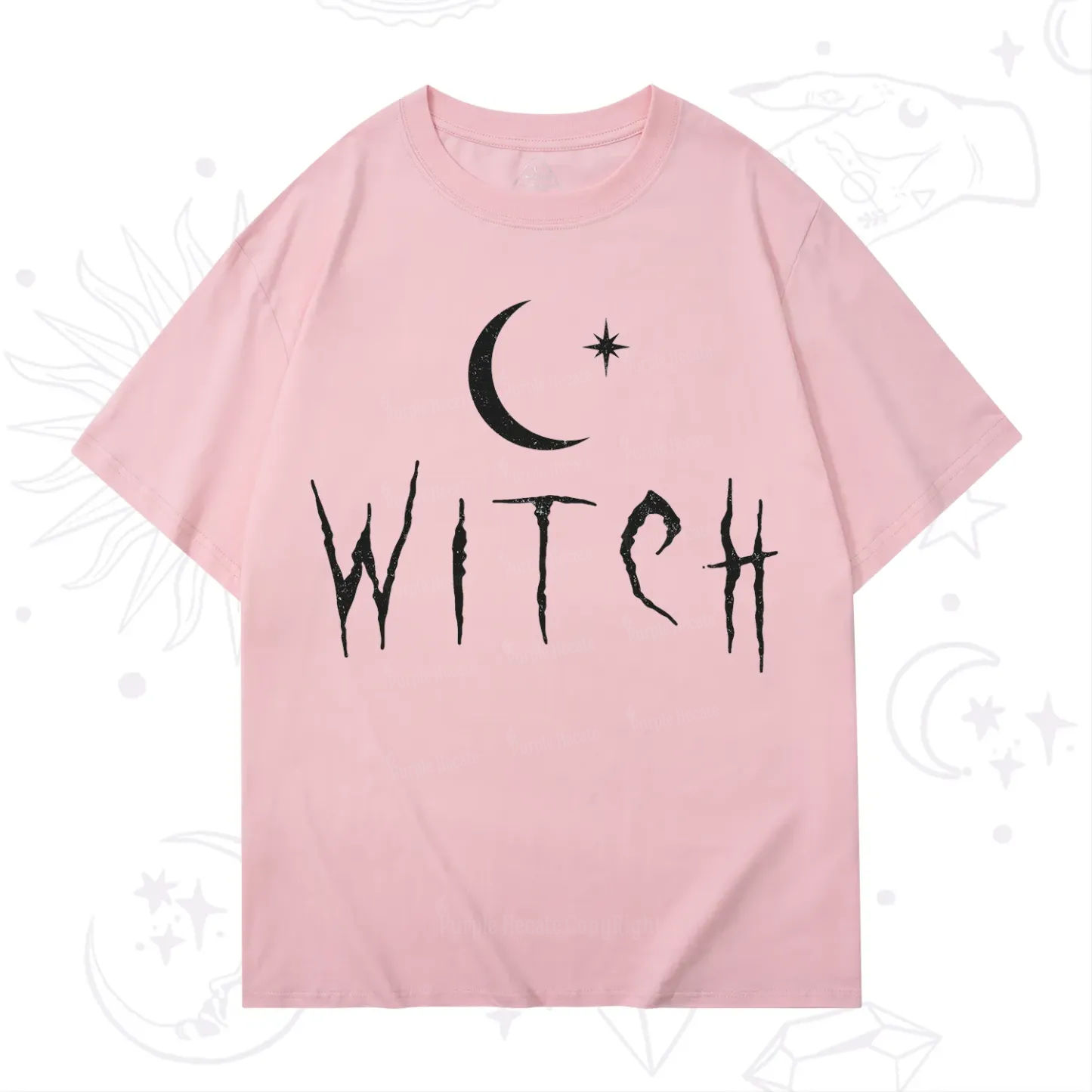 Purplehecate Witchy Moon T-Shirt