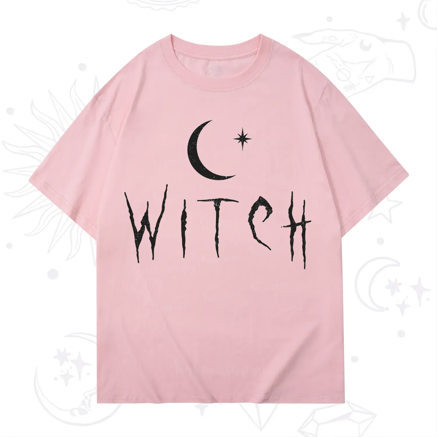 Purplehecate Witchy Moon T-Shirt