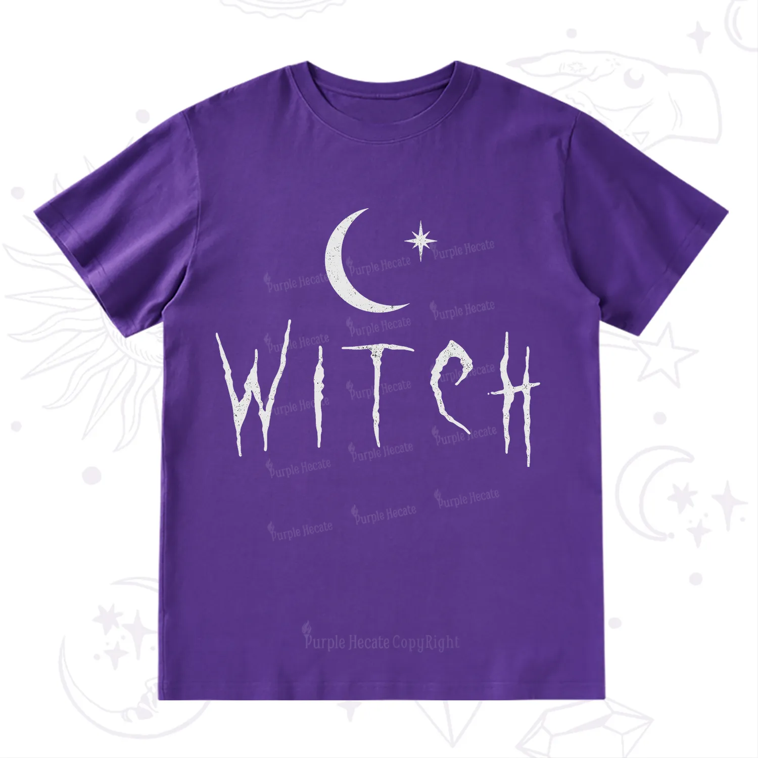 Purplehecate Witchy Moon T-Shirt