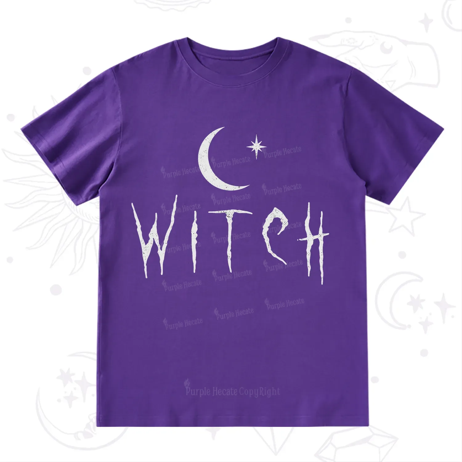 Purplehecate Witchy Moon T-Shirt