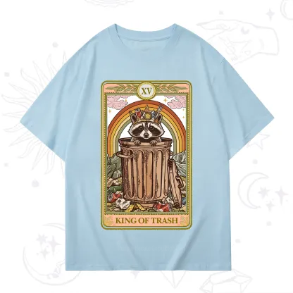 Purplehecate The King of Trash Raccoon Tarot T-Shirt