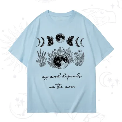 Purplehecate My Mood Depends On The Moon T-Shirt
