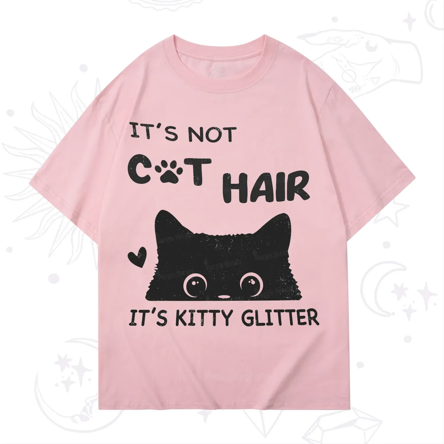 Purplehecate It's Not Cat Hair T-Shirt