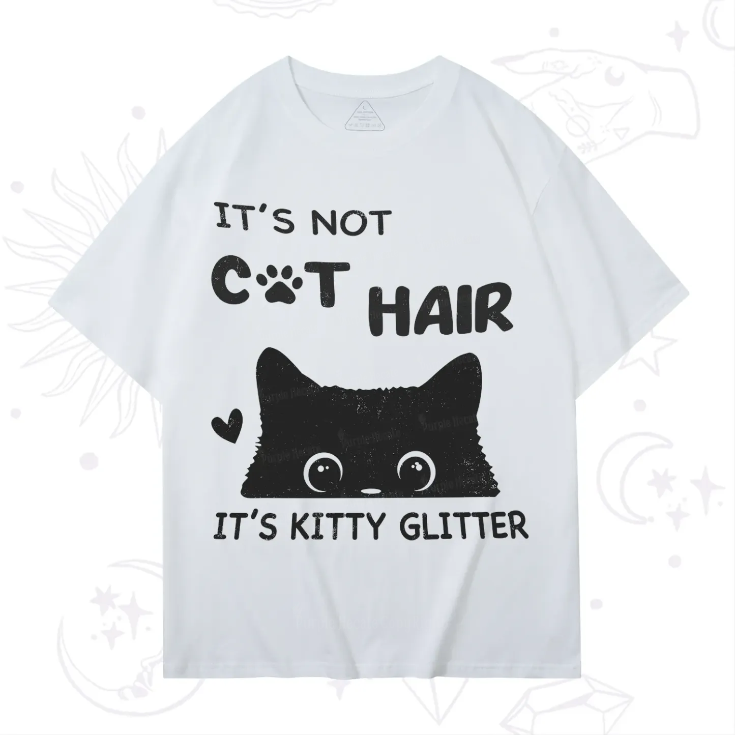 Purplehecate It's Not Cat Hair T-Shirt