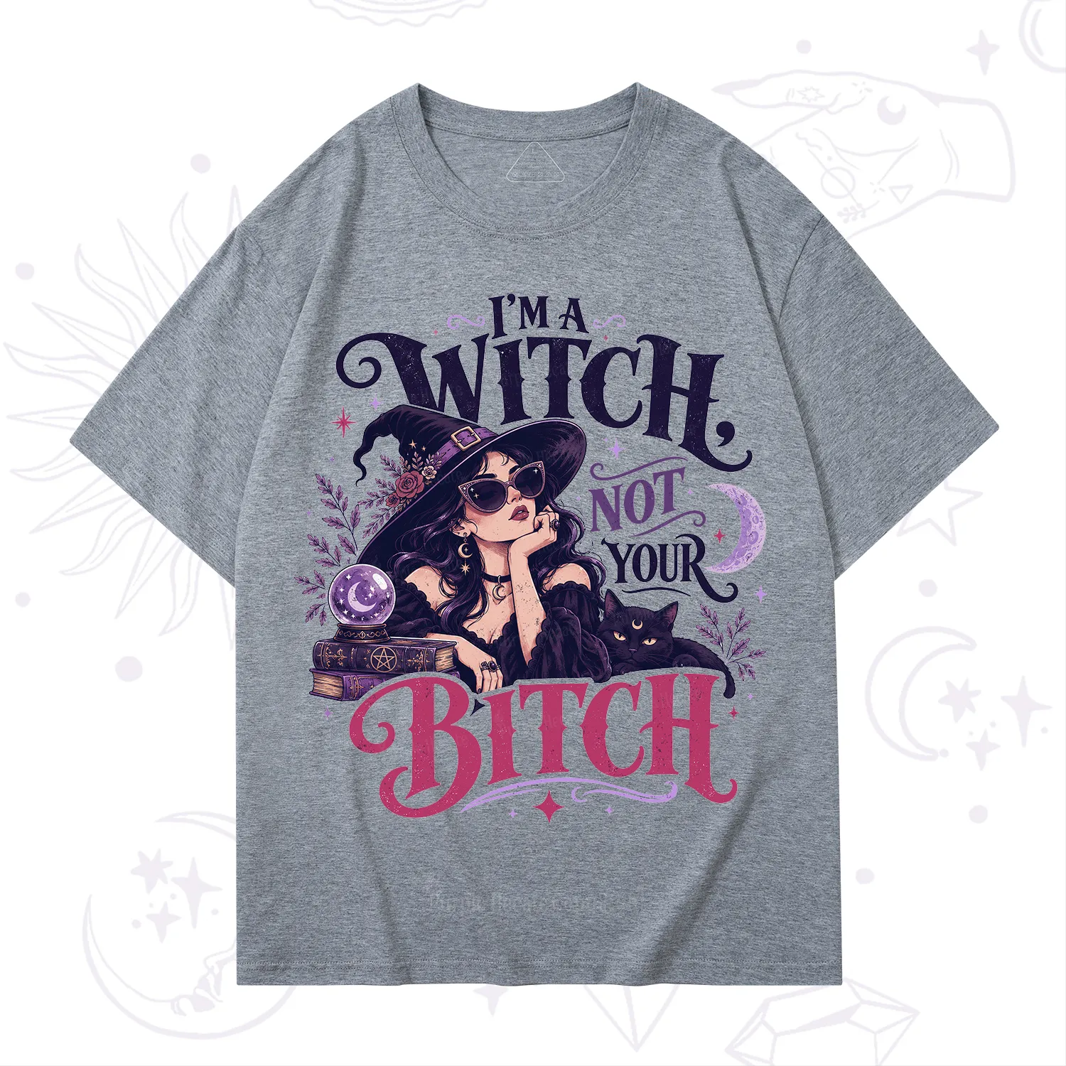 Purplehecate I'm a Witch Not Your Bitch T-Shirt