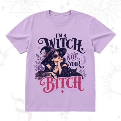 Purplehecate I'm a Witch Not Your Bitch T-Shirt