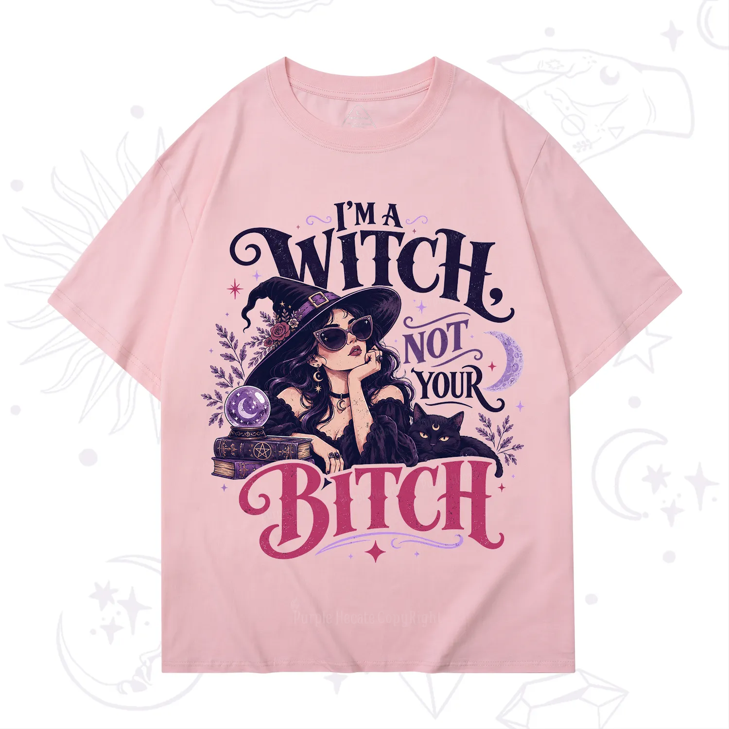 Purplehecate I'm a Witch Not Your Bitch T-Shirt
