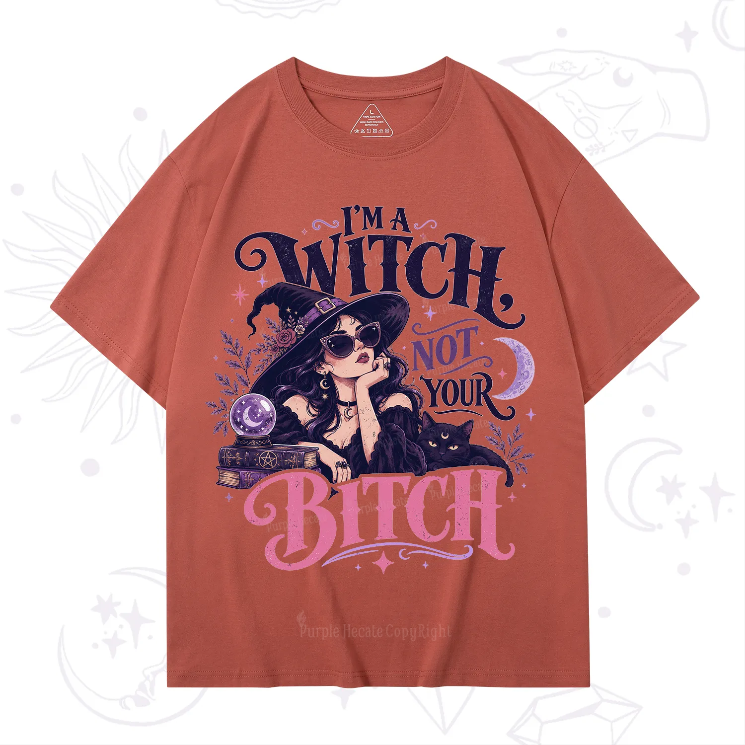 Purplehecate I'm a Witch Not Your Bitch T-Shirt