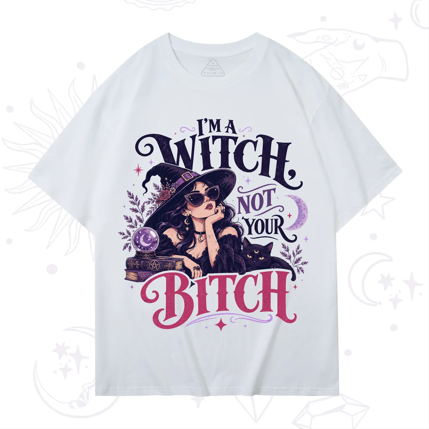 Purplehecate I'm a Witch Not Your Bitch T-Shirt