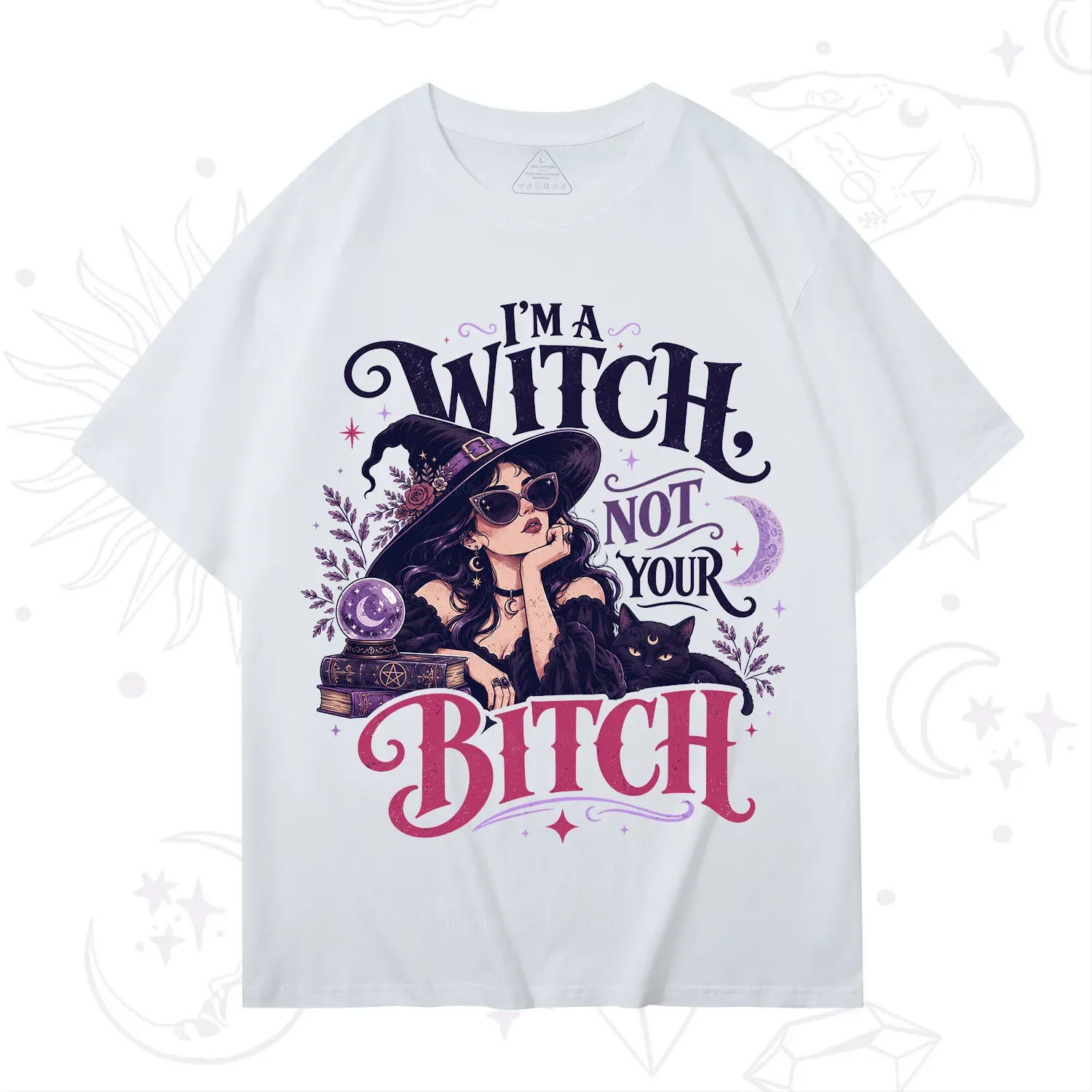 Purplehecate I'm a Witch Not Your Bitch T-Shirt