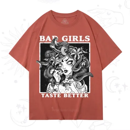Purplehecate Bad Girls Taste Better Medusa T-Shirt