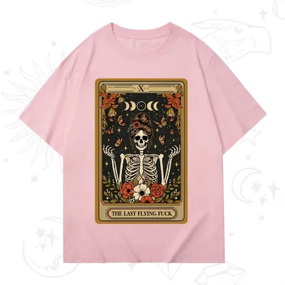 Purplehecate The Last Flying Fuck Tarot Skeleton T-Shirt