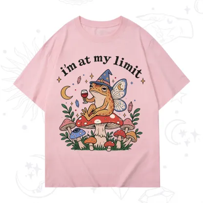 Purplehecate I Am at My Limit funny Frog T-Shirt