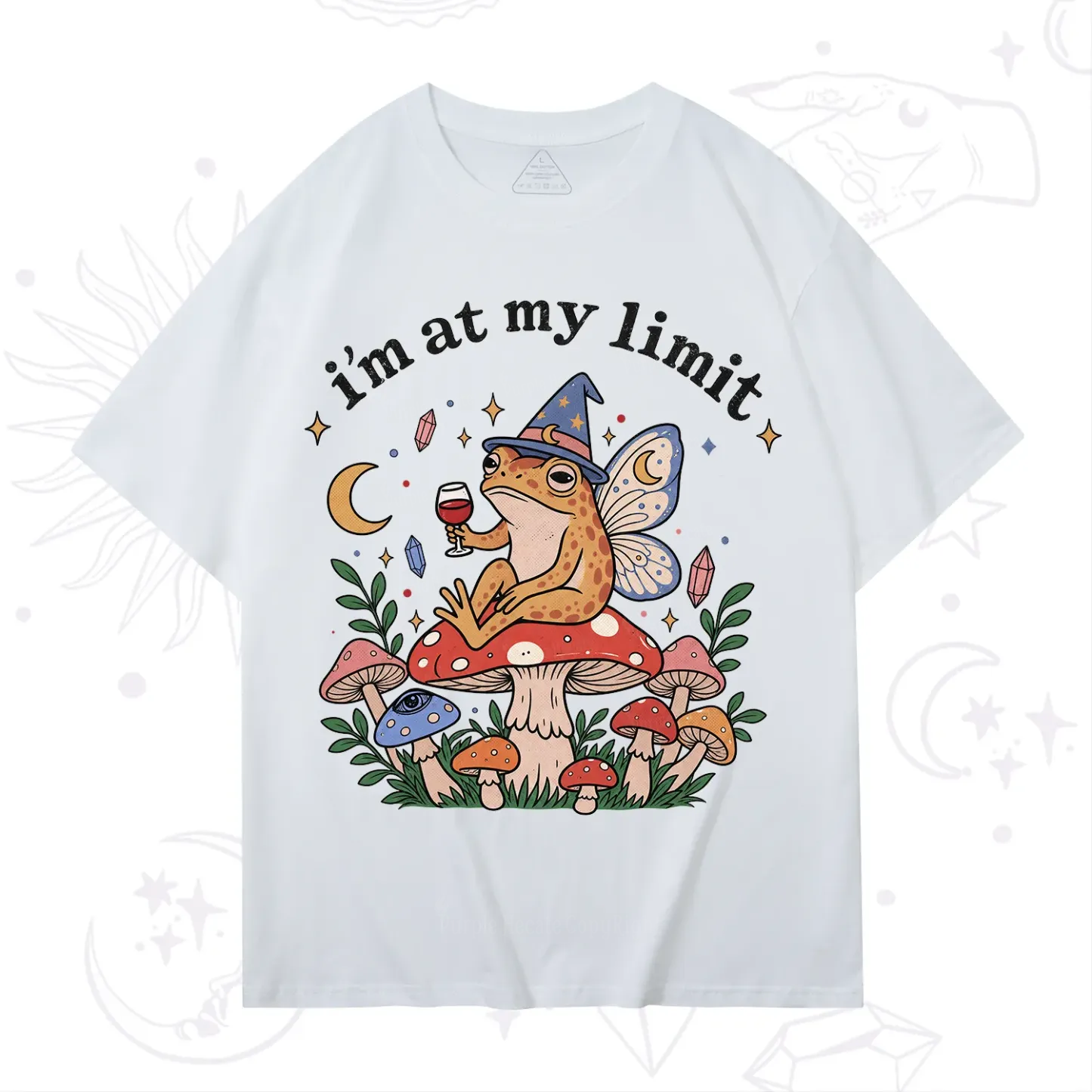 Purplehecate I Am at My Limit funny Frog T-Shirt