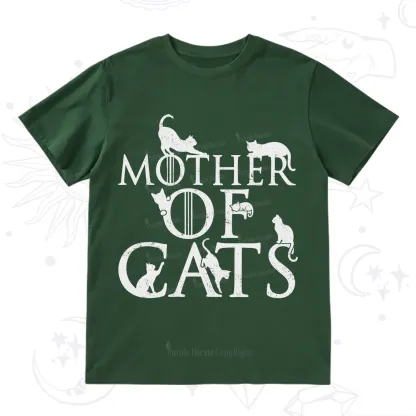 Purplehecate Mother of Cats T-Shirt