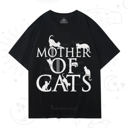 Purplehecate Mother of Cats T-Shirt