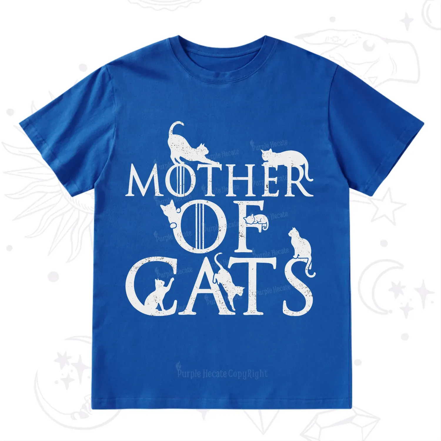 Purplehecate Mother of Cats T-Shirt