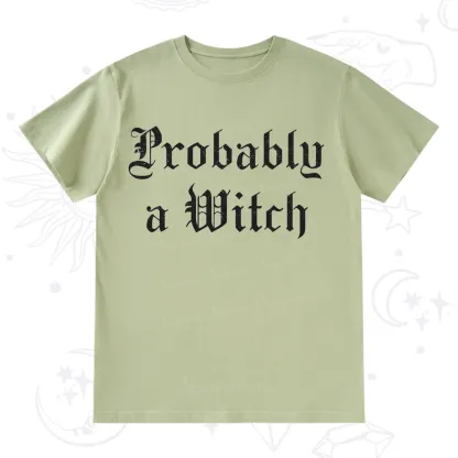 Purplehecate Probably A Witch T-Shirt