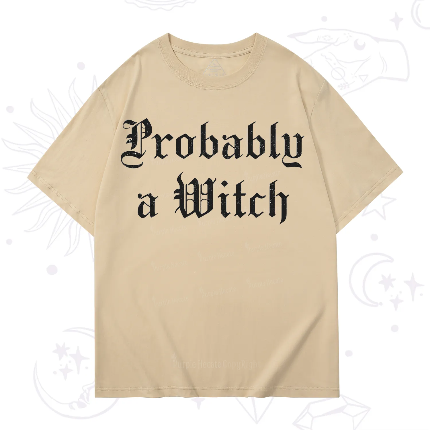 Purplehecate Probably A Witch T-Shirt