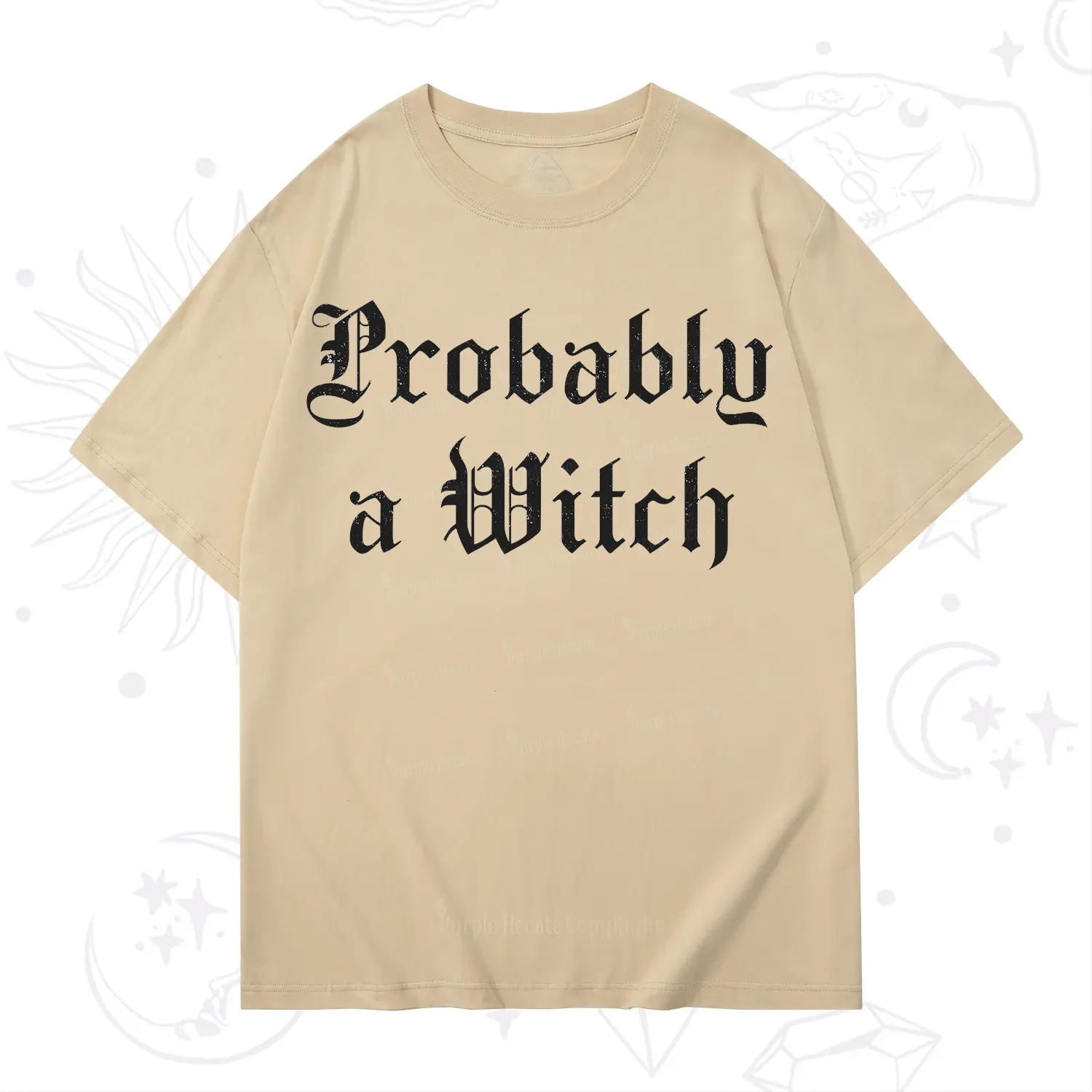 Purplehecate Probably A Witch T-Shirt