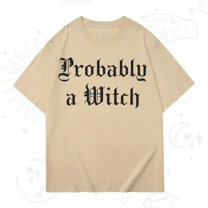 Purplehecate Probably A Witch T-Shirt