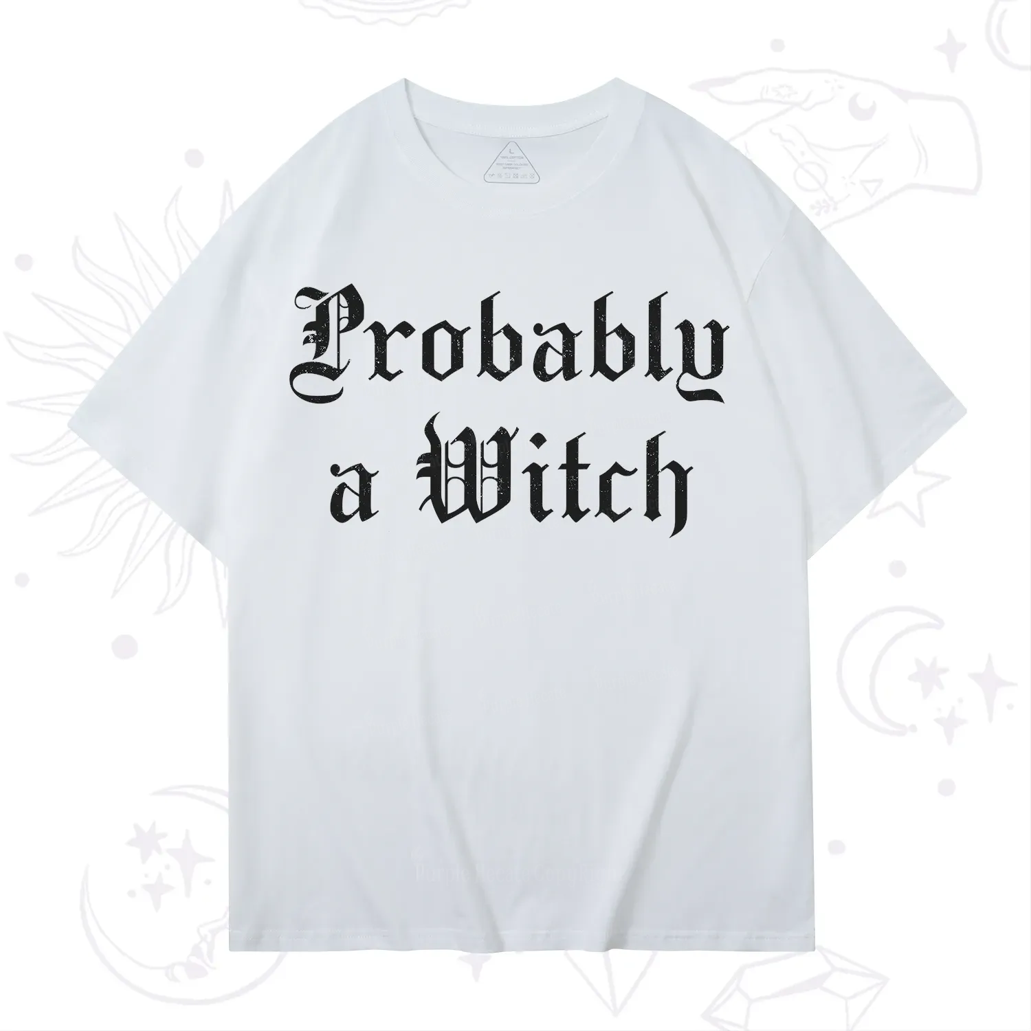 Purplehecate Probably A Witch T-Shirt
