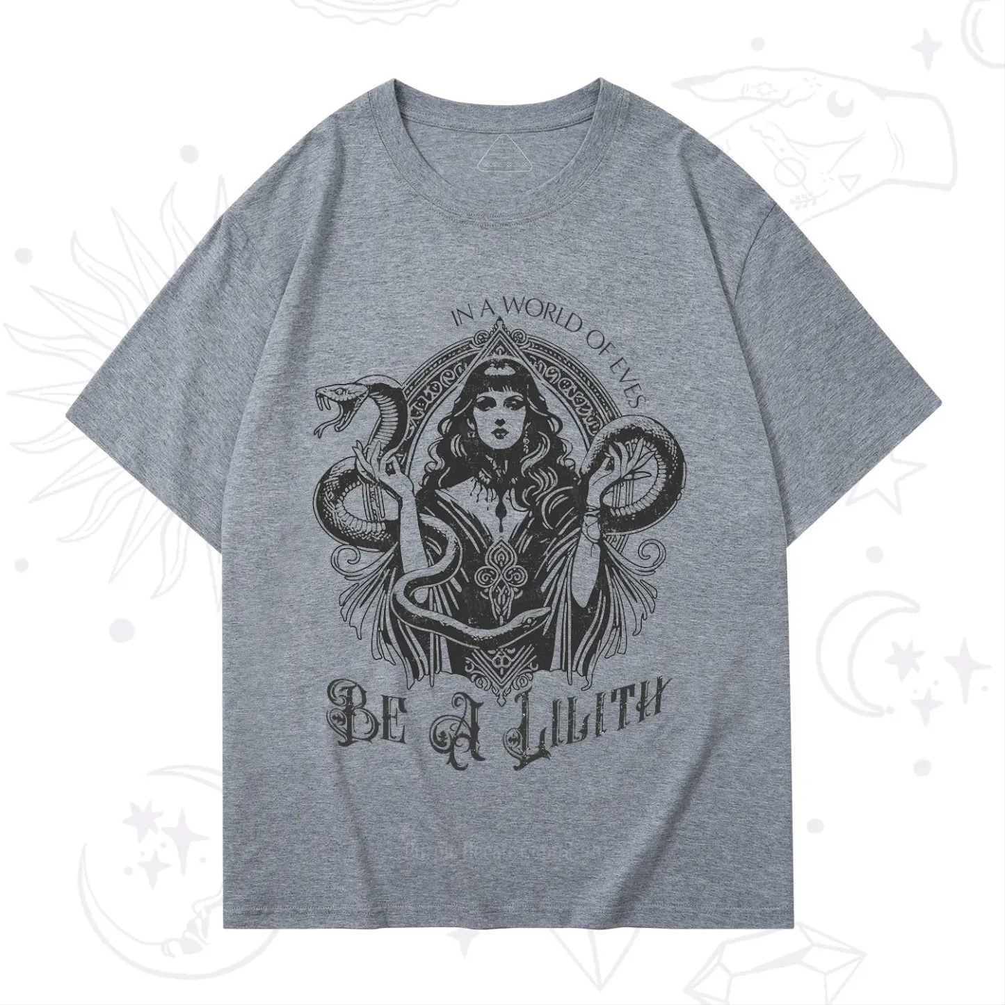 Purplehecate In a World of Eves Be a Lilith Gothic Occult T-Shirt