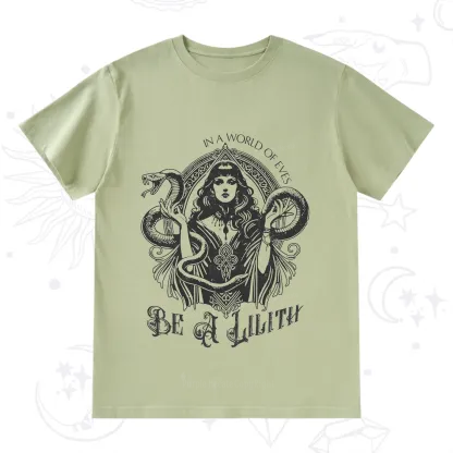 Purplehecate In a World of Eves Be a Lilith Gothic Occult T-Shirt