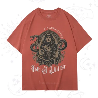 Purplehecate In a World of Eves Be a Lilith Gothic Occult T-Shirt