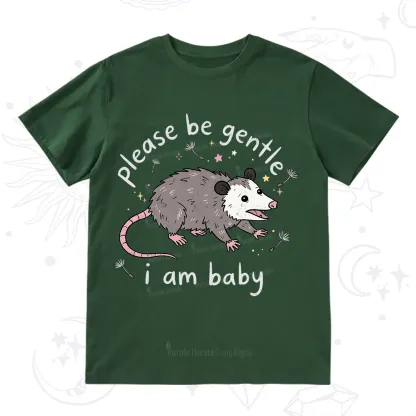 Purplehecate Please Be Gentle Possum T-Shirt