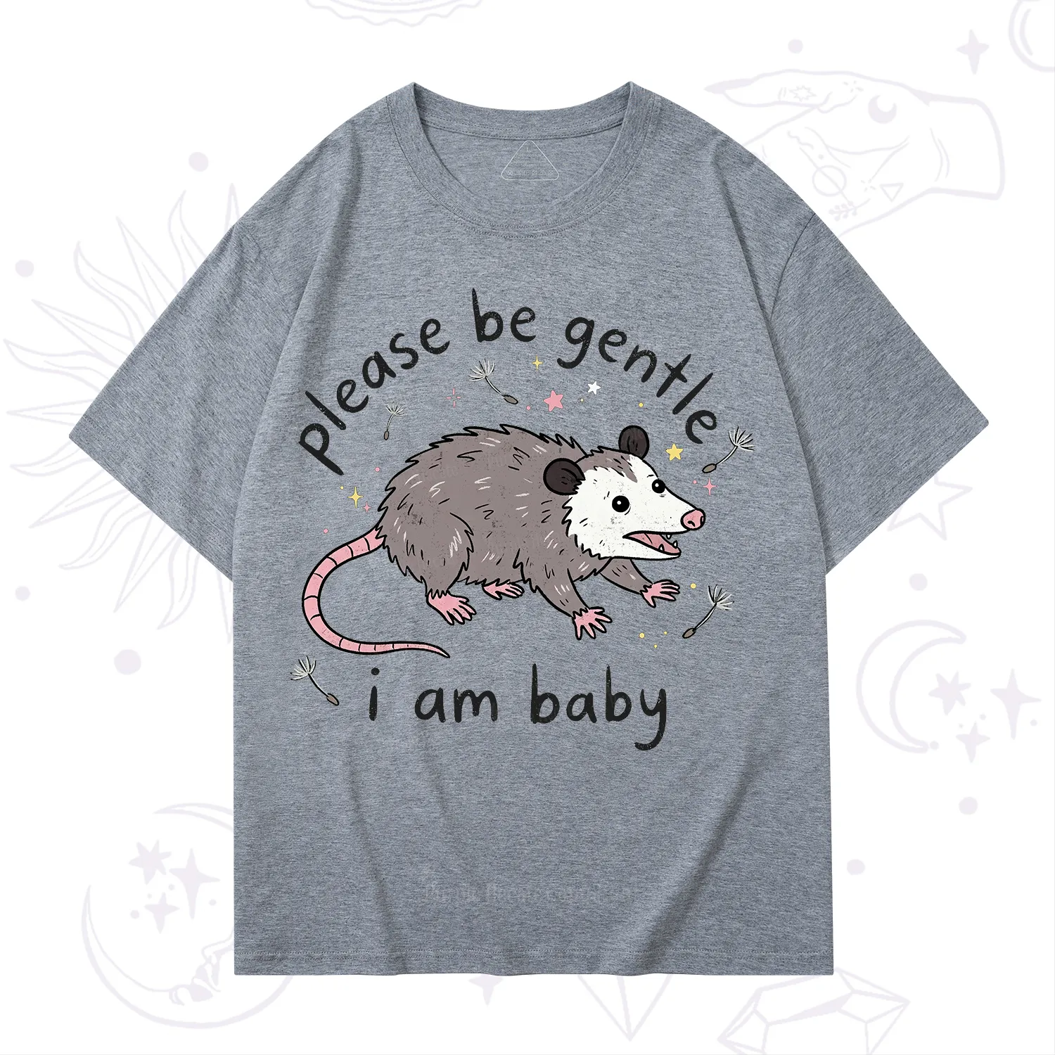 Purplehecate Please Be Gentle Possum T-Shirt