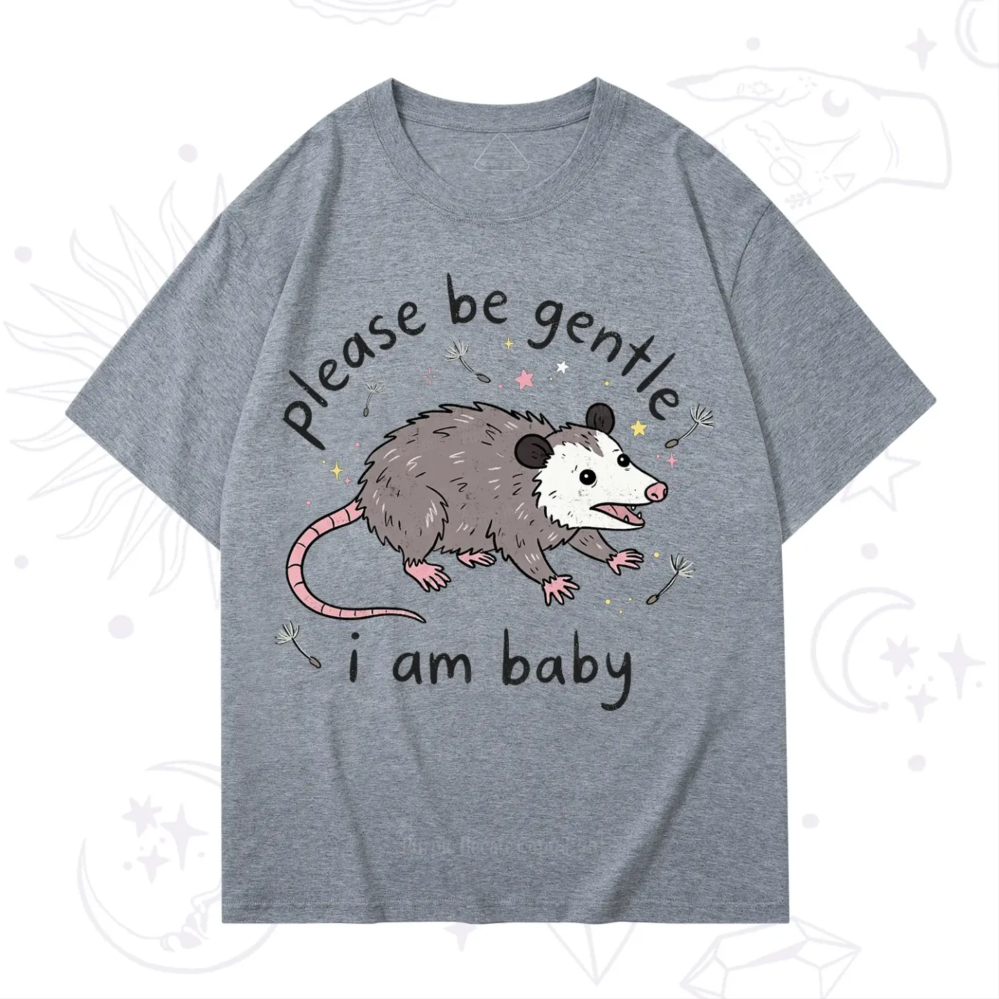Purplehecate Please Be Gentle Possum T-Shirt