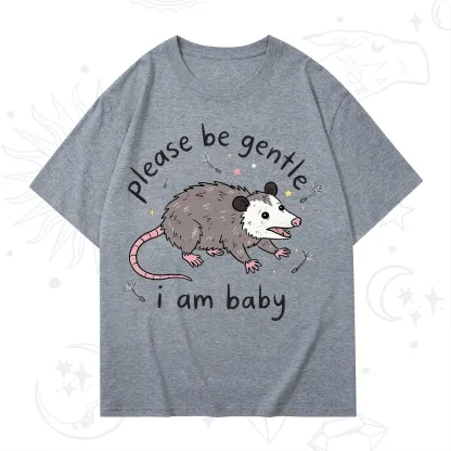 Purplehecate Please Be Gentle Possum T-Shirt