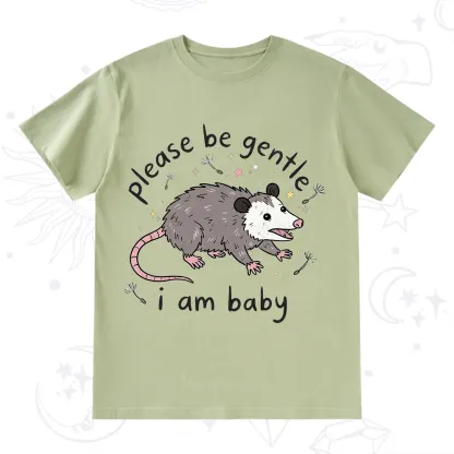 Purplehecate Please Be Gentle Possum T-Shirt