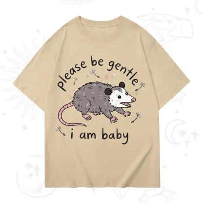 Purplehecate Please Be Gentle Possum T-Shirt