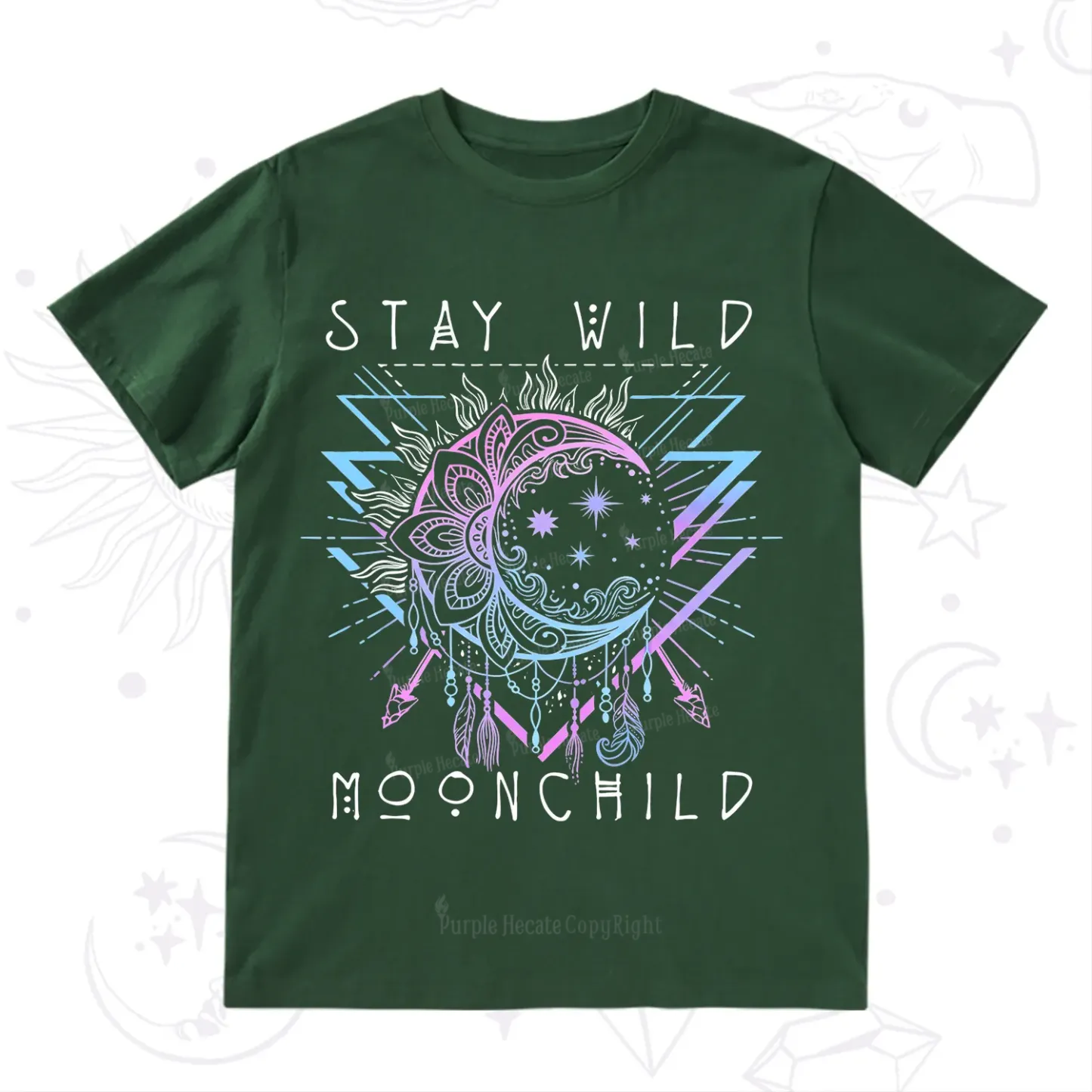 Purplehecate Stay Wild Moonchild T-Shirt