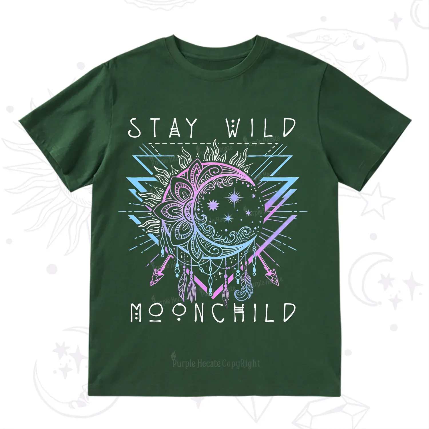 Purplehecate Stay Wild Moonchild T-Shirt