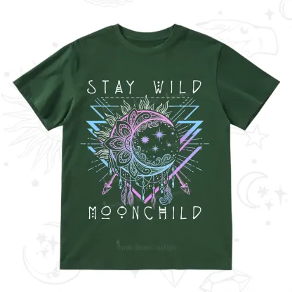 Purplehecate Stay Wild Moonchild T-Shirt