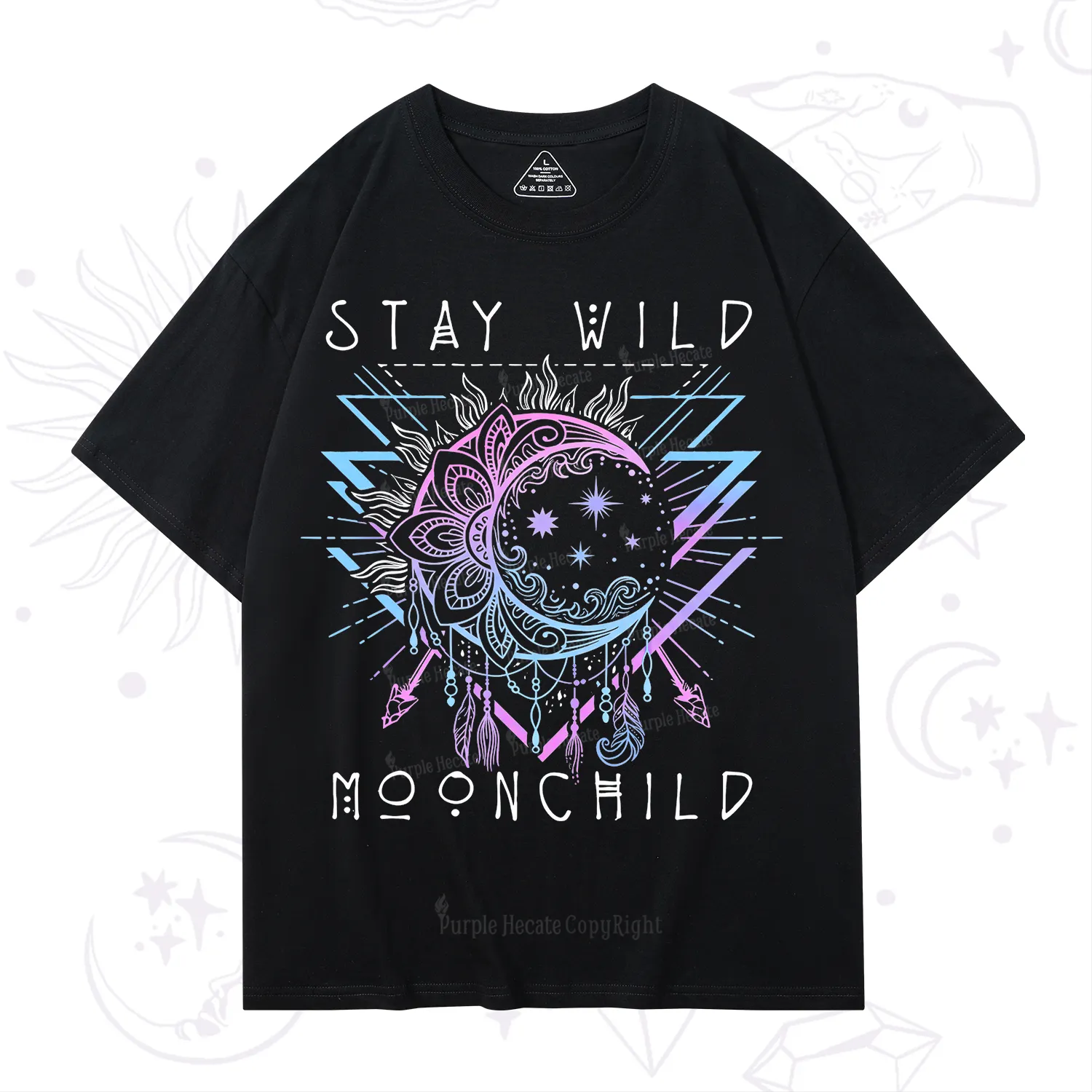 Purplehecate Stay Wild Moonchild T-Shirt