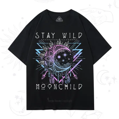 Purplehecate Stay Wild Moonchild T-Shirt