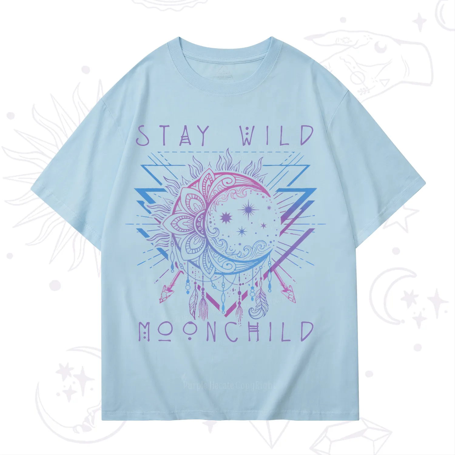 Purplehecate Stay Wild Moonchild T-Shirt