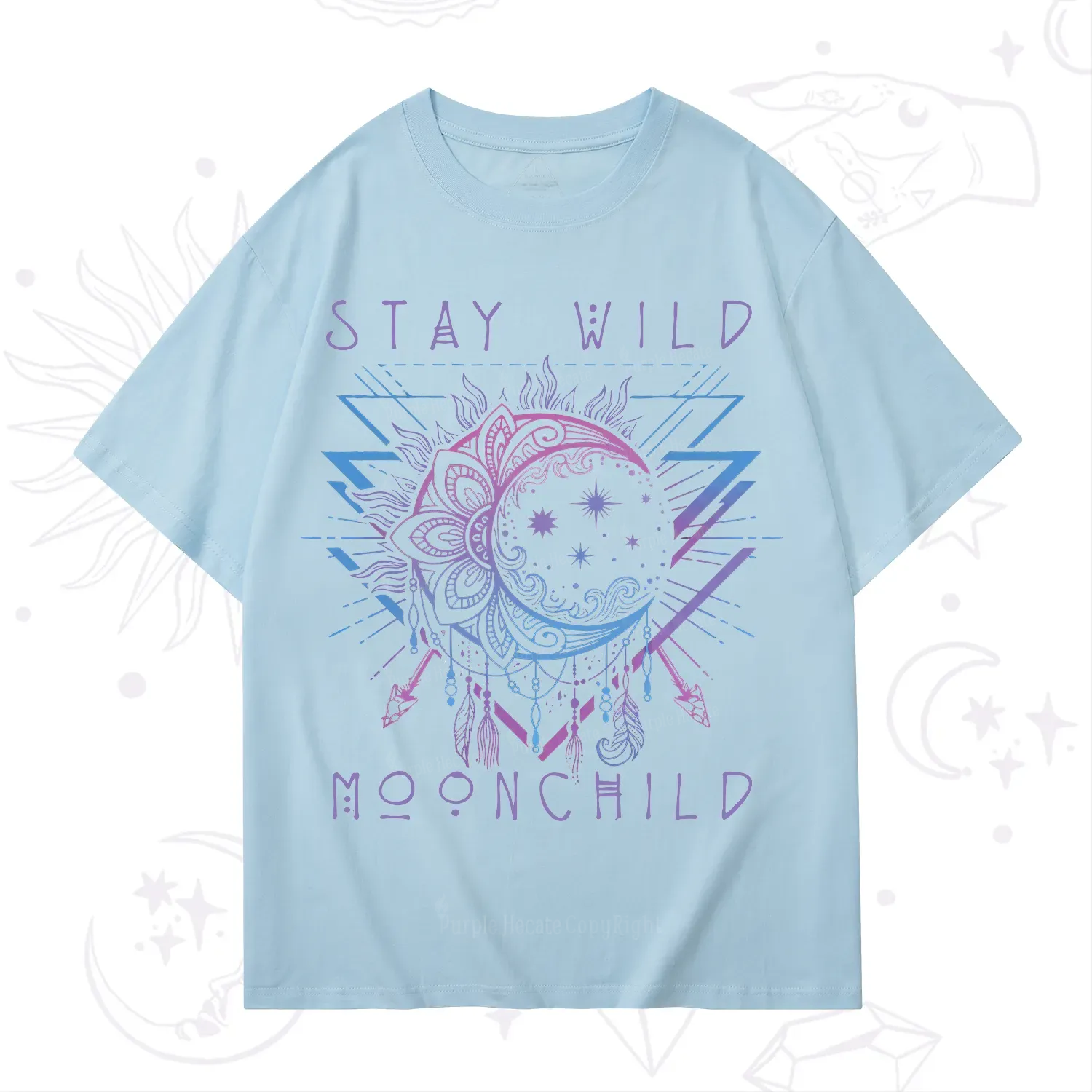 Purplehecate Stay Wild Moonchild T-Shirt