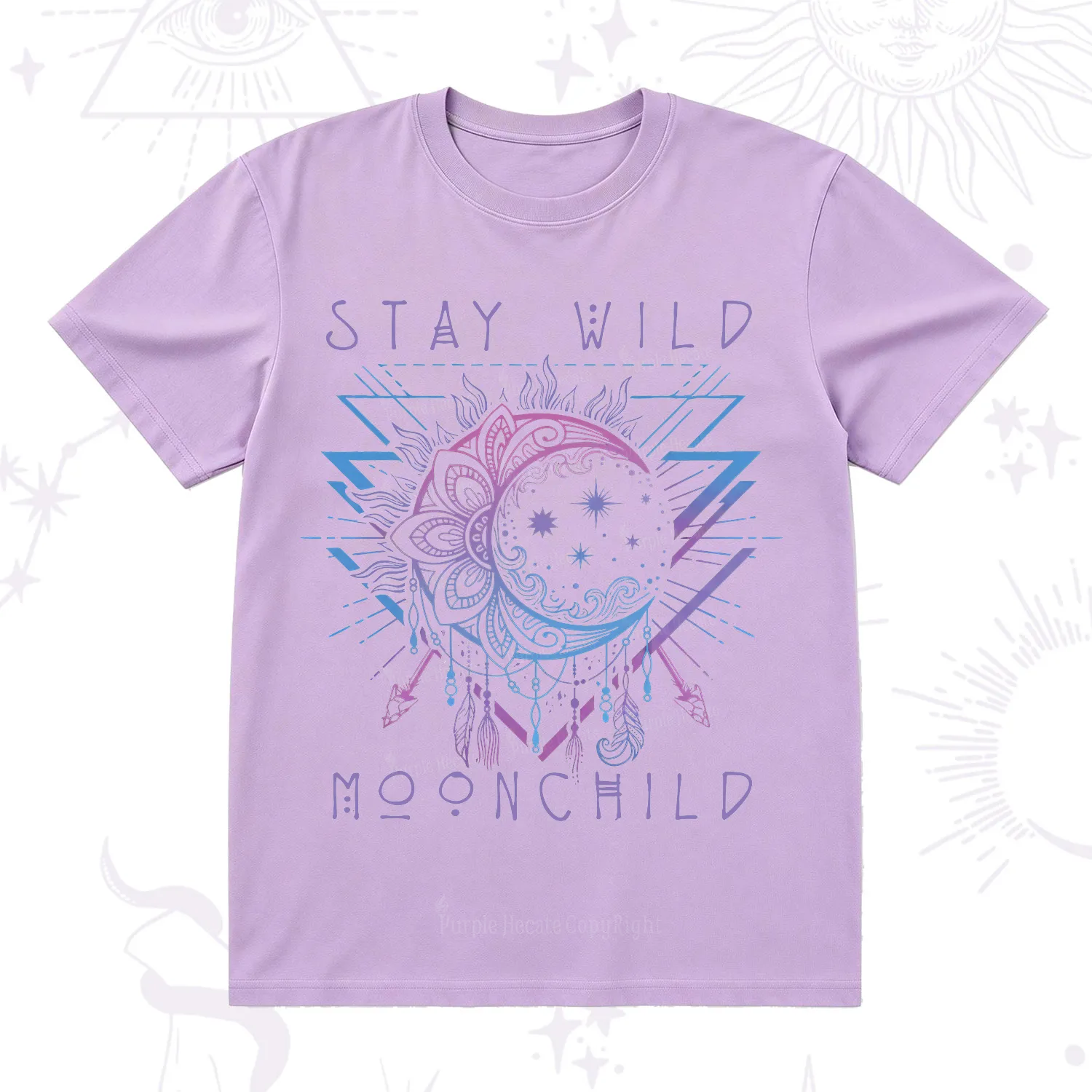 Purplehecate Stay Wild Moonchild T-Shirt