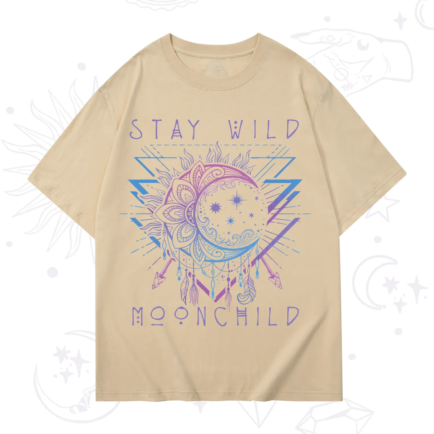 Purplehecate Stay Wild Moonchild T-Shirt